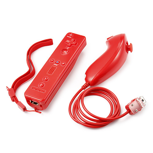 

Беспроводное Геймпад Назначение Wii U / Wii , Портативные / Оригинальные Геймпад Металл / ABS 1 pcs Ед. изм, Красный