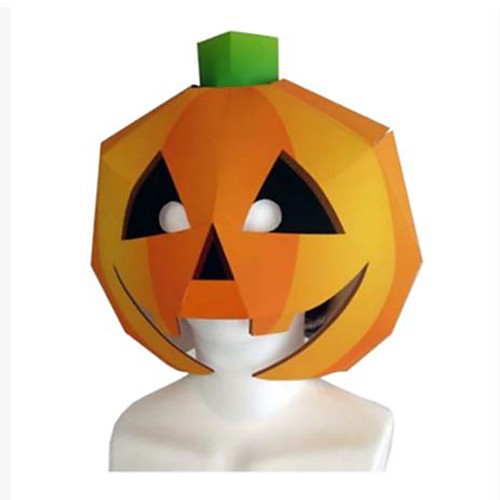 

Маски на Хэллоуин Оригами Плотная бумага Классика Своими руками Тыква Ужасы Детские Универсальные