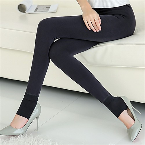 Women's Sexy Fleece Lined Legging - Solid Colored Mid Waist Gray Purple Wine One-Size / Slim
Women's Sexy Fleece Lined Legging - Solid Colored Mid Waist Gray Purple Wine One-Size / Slim
