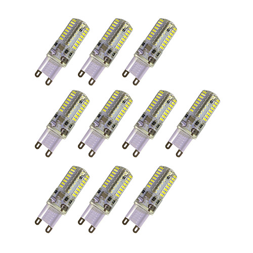 10 шт. 3.5 W Двухштырьковые LED лампы 280 lm G9 T 64 Светодиодные бусины SMD 3014 Тёплый белый Белый 220-240 V
10 шт. 3.5 W Двухштырьковые LED лампы 280 lm G9 T 64 Светодиодные бусины SMD 3014 Тёплый белый Белый 220-240 V