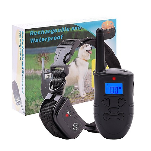 

Dog Training Training Anti Bark Collar Shock Collar Easy to Use Dog Waterproof Rechargeable Electronic / Electric Plastic Clickers Behaviour Aids Obedience Training For Pets / Shock / Vibration