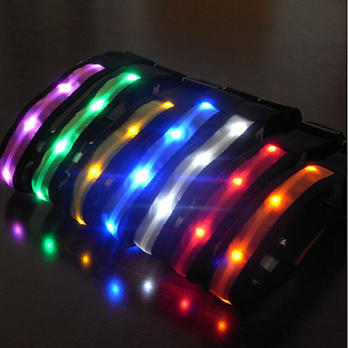 Cat Dog Collar Reflective LED Lights Strobe / Flashing Solid Colored Nylon Green Blue
Cat Dog Collar Reflective LED Lights Strobe / Flashing Solid Colored Nylon Green Blue
