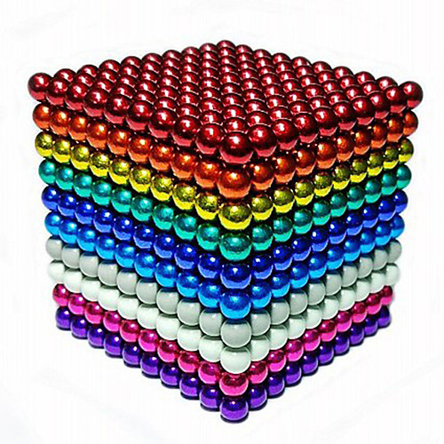 

216/512/1000 pcs 5mm Magnet Toy Magnetic Balls Building Blocks Super Strong Rare-Earth Magnets Neodymium Magnet Neodymium Magnet Stress and Anxiety Relief Office Desk Toys DIY Kid's / Adults