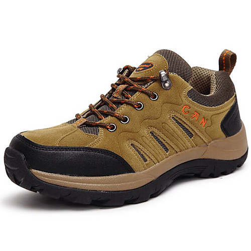 

Муж. Беговые кроссовки Кроссовки для ходьбы Альпинистские ботинки Пригодно для носки Нубук Военно-зеленный Серый Хаки