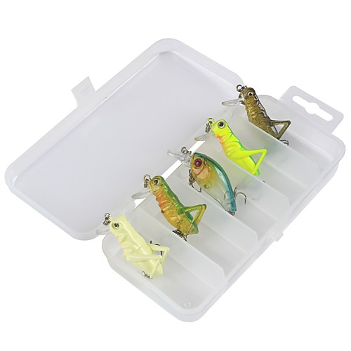 5 pcs Fishing Accessories Set Lure Packs Sinking Bass Trout Pike Sea Fishing Bait Casting Ice Fishing Plastic Carbon Steel / Spinning / Freshwater Fishing / Carp Fishing / Bass Fishing / Lure Fishing
5 pcs Fishing Accessories Set Lure Packs Sinking Bass Trout Pike Sea Fishing Bait Casting Ice Fishing Plastic Carbon Steel / Spinning / Freshwater Fishing / Carp Fishing / Bass Fishing / Lure Fishing