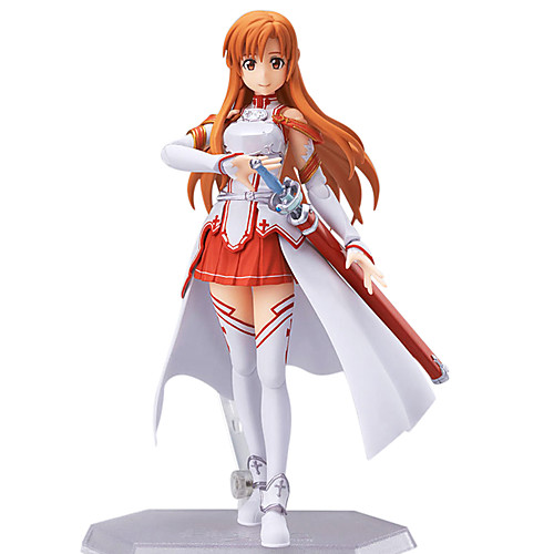 

Аниме Фигурки Вдохновлен Sword Art Online Asuna Yuuki ПВХ 13 cm См Модель игрушки игрушки куклы