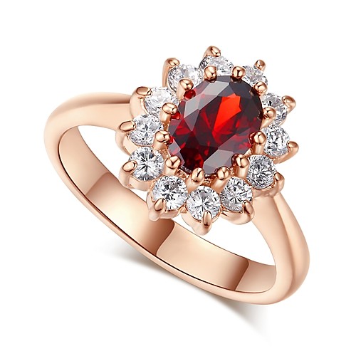 Women's Band Ring Cubic Zirconia High End Crystal One-piece Suit Red Blue Zircon Rose Gold Plated Silver Circle Vintage Elegant Wedding Engagement Jewelry Halo Princess
Women's Band Ring Cubic Zirconia High End Crystal One-piece Suit Red Blue Zircon Rose Gold Plated Silver Circle Vintage Elegant Wedding Engagement Jewelry Halo Princess