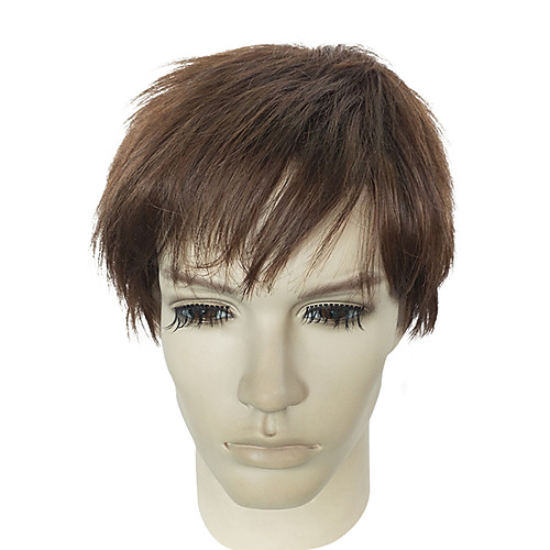 Synthetic Wig kinky Straight kinky straight Wig Short Brown Synthetic Hair Men's Brown
Synthetic Wig kinky Straight kinky straight Wig Short Brown Synthetic Hair Men's Brown