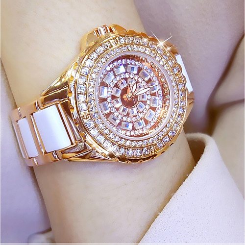 

Жен. Наручные часы Diamond Watch золотые часы Японский Кварцевый Нержавеющая сталь Керамика Белый / Серебристый металл / Золотистый 30 m Повседневные часы Аналоговый Дамы Кулоны -