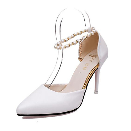 Women's Heels Stiletto Heel Pointed Toe Patent Leather Basic Pump Spring / Fall White / Black / Pink / 3-4
Women's Heels Stiletto Heel Pointed Toe Patent Leather Basic Pump Spring / Fall White / Black / Pink / 3-4