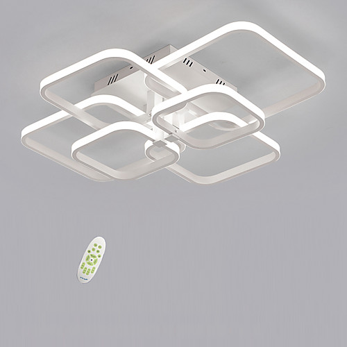 

6-голова квадратная безэлектродная подсветка водить потолочная лампа современная простота гостиная столовая спальня свет