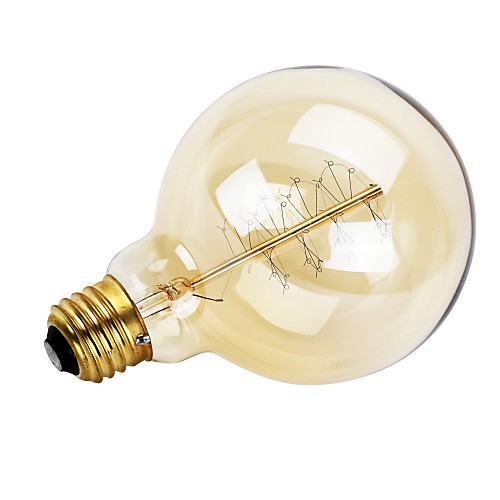 GMY 1шт 40 Вт E26/E27 G95 Тёплый белый 2200 К Ретро Диммируемая Декоративная Лампа накаливания Vintage Эдисон лампочка AC 220-240V V
GMY 1шт 40 Вт E26/E27 G95 Тёплый белый 2200 К Ретро Диммируемая Декоративная Лампа накаливания Vintage Эдисон лампочка AC 220-240V V