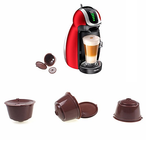 

Reusable Capsule for Dolce Gusto Coffee Nescafe Refillable Use 150 Times