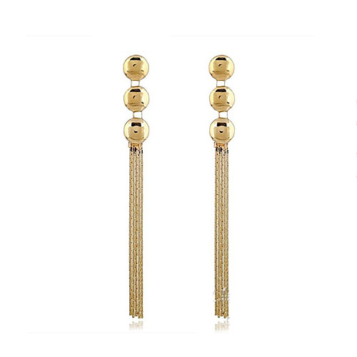 Women's Drop Earrings Ladies Fashion Earrings Jewelry Gold / Black / Silver For Party Going out
Women's Drop Earrings Ladies Fashion Earrings Jewelry Gold / Black / Silver For Party Going out