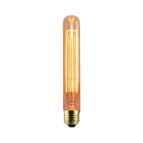 

1шт 40 W B22 / E26 / E27 T30 Желтый Прозрачный Body Лампа накаливания Vintage Эдисон лампочка 220-240 V