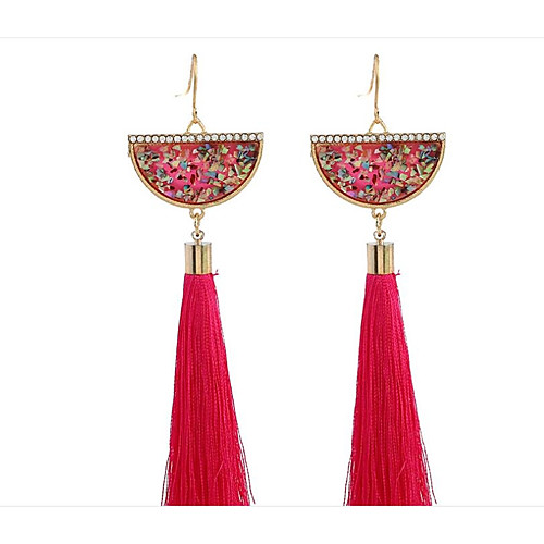 Жен. Кристалл Серьги-слезки Серьги С кисточками Дамы Простой кисточка Мода африканец Серьги Бижутерия Черный / Красный / Тёмно-синий Назначение Подарок Повседневные
Жен. Кристалл Серьги-слезки Серьги С кисточками Дамы Простой кисточка Мода африканец Серьги Бижутерия Черный / Красный / Тёмно-синий Назначение Подарок Повседневные