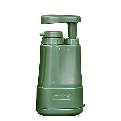 Portable Water Filters & Purifiers Carbon Fiber Professional Level Cups Included Emergency for Camping / Hiking / Caving Traveling 1 pcs Army Green
Portable Water Filters & Purifiers Carbon Fiber Professional Level Cups Included Emergency for Camping / Hiking / Caving Traveling 1 pcs Army Green