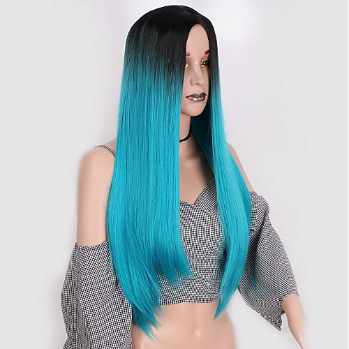 Wig Accessories Прямой Minaj Стиль Стрижка каскад Без шапочки-основы Парик Синий Черный / зеленый Искусственные волосы Жен. Прямой пробор Синий Парик Длинные
Wig Accessories Прямой Minaj Стиль Стрижка каскад Без шапочки-основы Парик Синий Черный / зеленый Искусственные волосы Жен. Прямой пробор Синий Парик Длинные
