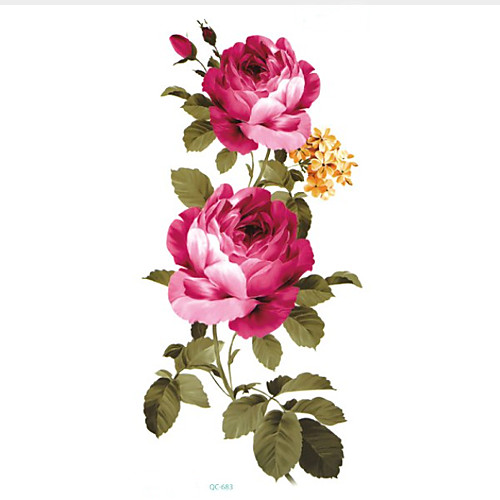 5 pcs Tattoo Stickers Temporary Tattoos Flower Series Body Arts Face / Body / Hand
5 pcs Tattoo Stickers Temporary Tattoos Flower Series Body Arts Face / Body / Hand