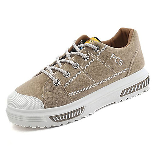 Women's Sneakers Flat Heel Round Toe Nubuck leather Comfort Fall Black / Gray / Khaki
Women's Sneakers Flat Heel Round Toe Nubuck leather Comfort Fall Black / Gray / Khaki