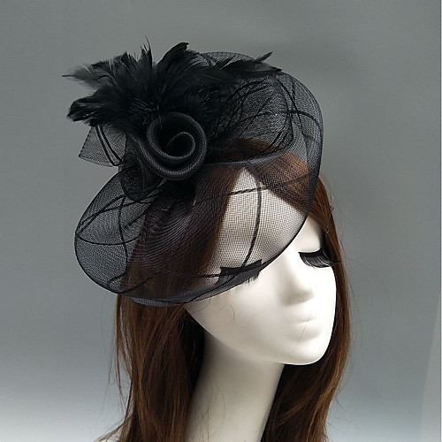 Перья / Сеть Fascinators / Головные уборы / Аксессуары для волос с Пух / Цветы 1шт Свадьба / Особые случаи Заставка
Перья / Сеть Fascinators / Головные уборы / Аксессуары для волос с Пух / Цветы 1шт Свадьба / Особые случаи Заставка