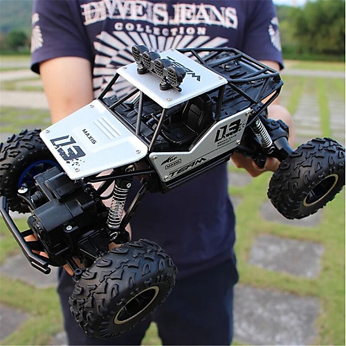 

RC Car 6255A Hugefoot Monster Truck 4CH 2.4G Buggy (Off-road) / Rock Climbing Car / Monster Truck Titanfoot 1:16 Brushless Electric 20 km/h Water / Dirt / Shock Proof / Without Camera