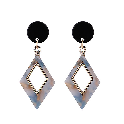 Women's Drop Earrings Hollow Ladies Simple European Fashion Earrings Jewelry Brown / Green / Blue For Daily 1 Pair
Women's Drop Earrings Hollow Ladies Simple European Fashion Earrings Jewelry Brown / Green / Blue For Daily 1 Pair