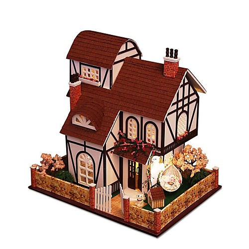 Dollhouse Lovely DIY Exquisite Romance Furniture Wooden Contemporary Kid's Adults' Girls' Toy Gift
Dollhouse Lovely DIY Exquisite Romance Furniture Wooden Contemporary Kid's Adults' Girls' Toy Gift