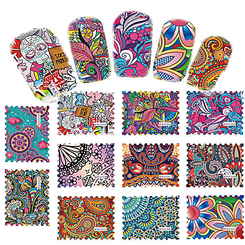 44 pcs 3D Nail Stickers Creative nail art Manicure Pedicure Multi Function Trendy / Fashion Daily
44 pcs 3D Nail Stickers Creative nail art Manicure Pedicure Multi Function Trendy / Fashion Daily