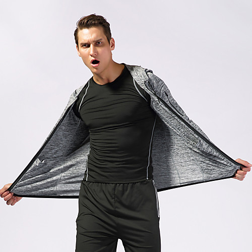 Men's Front Zipper Spandex Track Jacket Running Fitness Gym Workout Breathable Quick Dry Anatomic Design Sportswear Stripes Plus Size Hoodie Long Sleeve Activewear Stretchy
Men's Front Zipper Spandex Track Jacket Running Fitness Gym Workout Breathable Quick Dry Anatomic Design Sportswear Stripes Plus Size Hoodie Long Sleeve Activewear Stretchy