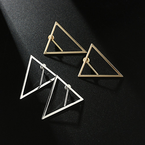 Women's Stud Earrings Hollow Out Ladies Simple Geometric Trendy Earrings Jewelry Gold / Silver For Daily Work 1 Pair
Women's Stud Earrings Hollow Out Ladies Simple Geometric Trendy Earrings Jewelry Gold / Silver For Daily Work 1 Pair