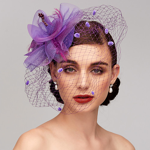 Перья / Сеть Fascinators / Головные уборы с Пух / Цветы 1шт Свадьба / Особые случаи Заставка
Перья / Сеть Fascinators / Головные уборы с Пух / Цветы 1шт Свадьба / Особые случаи Заставка