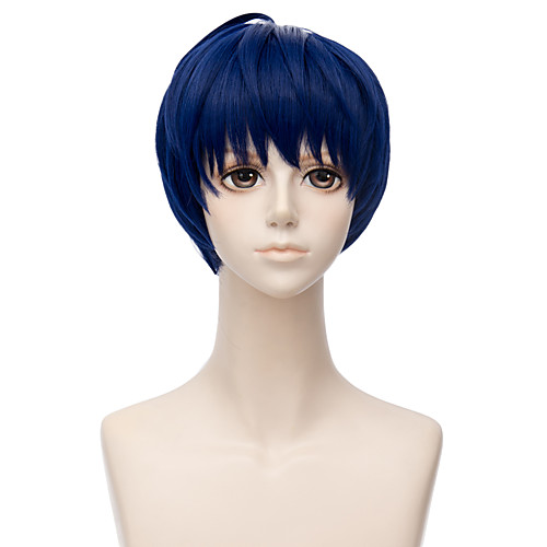Wig Accessories Прямой Стиль Стрижка каскад Без шапочки-основы Парик Синий Синий Искусственные волосы 10 дюймовый Муж. Аниме / Косплей Синий Парик Короткие Парики для косплей
Wig Accessories Прямой Стиль Стрижка каскад Без шапочки-основы Парик Синий Синий Искусственные волосы 10 дюймовый Муж. Аниме / Косплей Синий Парик Короткие Парики для косплей