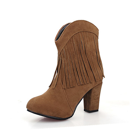 Жен. Fashion Boots Микроволокно / Полиуретан Наступила зима Винтаж Ботинки На толстом каблуке Круглый носок Ботинки С кисточками Серый / Желтый / Красный
Жен. Fashion Boots Микроволокно / Полиуретан Наступила зима Винтаж Ботинки На толстом каблуке Круглый носок Ботинки С кисточками Серый / Желтый / Красный