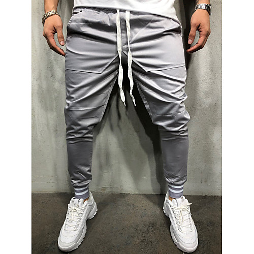 Муж. Классический / Уличный стиль Штаны Брюки - Однотонный Темно синий / Спорт
Муж. Классический / Уличный стиль Штаны Брюки - Однотонный Темно синий / Спорт