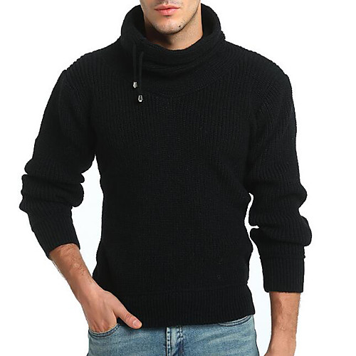 Men's Daily Solid Colored Long Sleeve Regular Pullover Sweater Jumper Black / Camel M / L / XL
Men's Daily Solid Colored Long Sleeve Regular Pullover Sweater Jumper Black / Camel M / L / XL