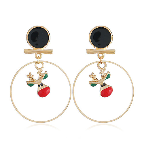 Women's Earrings Holiday Wedding Birthday Romantic Earrings Jewelry Gold For Date Street Festival 1 Pair
Women's Earrings Holiday Wedding Birthday Romantic Earrings Jewelry Gold For Date Street Festival 1 Pair