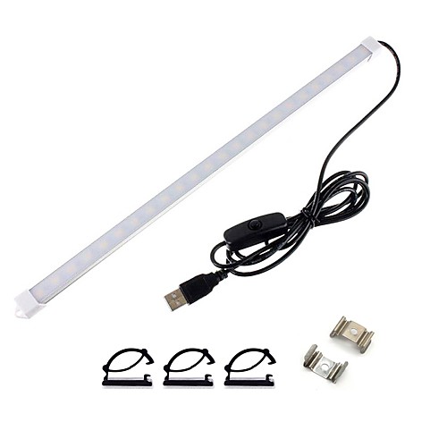 

ZDM 0.5м Прочные светодиодные панели 36 светодиоды 5630 SMD 1 монтажный кронштейн Тёплый белый / Холодный белый USB / Новый дизайн / Подсветка для авто Работает от USB 1шт
