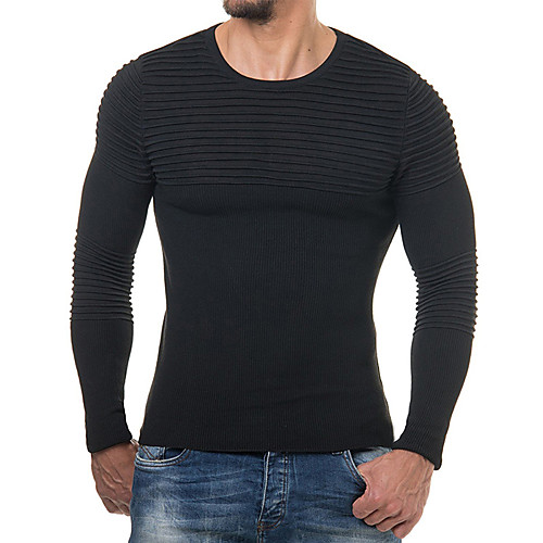 Men's Solid Colored Long Sleeve Pullover Sweater Jumper, Pullover Fall / Winter Black / Red / Navy Blue US32 / UK32 / EU40 / US34 / UK34 / EU42 / US36 / UK36 / EU44
Men's Solid Colored Long Sleeve Pullover Sweater Jumper, Pullover Fall / Winter Black / Red / Navy Blue US32 / UK32 / EU40 / US34 / UK34 / EU42 / US36 / UK36 / EU44