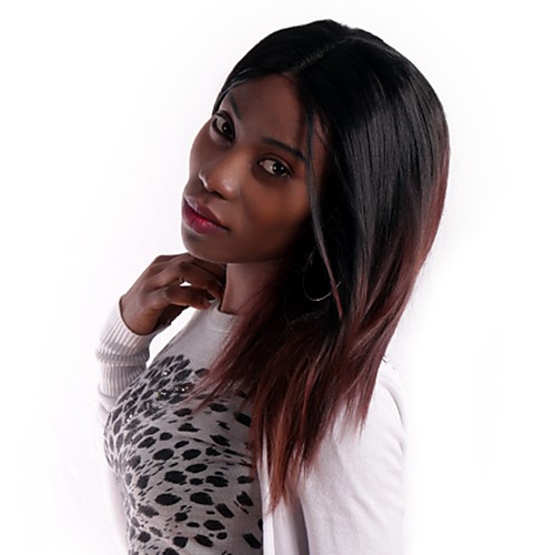 Synthetic Lace Front Wig Straight Bob Middle Part Lace Front Wig Ombre Short Black / Dark Auburn Synthetic Hair 12-16 inch Women's Heat Resistant Women Ombre Hair Ombre
Synthetic Lace Front Wig Straight Bob Middle Part Lace Front Wig Ombre Short Black / Dark Auburn Synthetic Hair 12-16 inch Women's Heat Resistant Women Ombre Hair Ombre