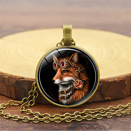 Муж. Классический Ожерелье с шармом Лиса Винтаж Steampunk Cool Золотой Черный Серебряный 455 cm Ожерелье Бижутерия 1шт Назначение Повседневные Праздники
Муж. Классический Ожерелье с шармом Лиса Винтаж Steampunk Cool Золотой Черный Серебряный 455 cm Ожерелье Бижутерия 1шт Назначение Повседневные Праздники