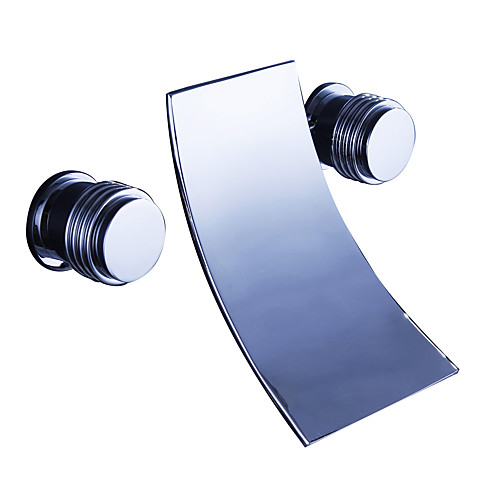 Смеситель для ванны - Современный Хром На стену Керамический клапан Bath Shower Mixer Taps / Латунь / Две ручки три отверстия
Смеситель для ванны - Современный Хром На стену Керамический клапан Bath Shower Mixer Taps / Латунь / Две ручки три отверстия