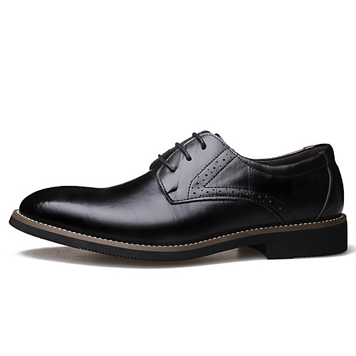 Men's Formal Shoes Leather / Cowhide Spring & Summer / Fall & Winter Business / Casual Oxfords Breathable Black / Brown / Yellow
Men's Formal Shoes Leather / Cowhide Spring & Summer / Fall & Winter Business / Casual Oxfords Breathable Black / Brown / Yellow