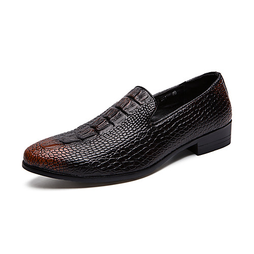 Men's Formal Shoes PU Spring & Summer / Fall & Winter Vintage / British Loafers & Slip-Ons Walking Shoes Black / Brown
Men's Formal Shoes PU Spring & Summer / Fall & Winter Vintage / British Loafers & Slip-Ons Walking Shoes Black / Brown