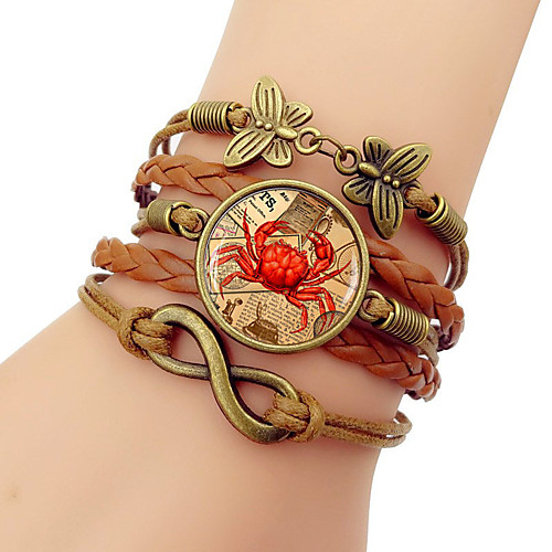 Жен. Плетение Loom браслет модный Steampunk Браслеты Бижутерия Коричневый / Синий / Розовый Назначение Повседневные На выход
Жен. Плетение Loom браслет модный Steampunk Браслеты Бижутерия Коричневый / Синий / Розовый Назначение Повседневные На выход