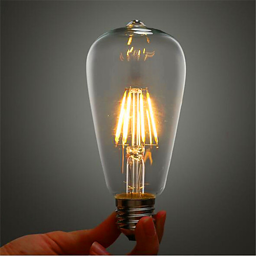 1шт 4 W 380 lm E26 / E27 LED лампы накаливания ST64 4 Светодиодные бусины COB Декоративная Тёплый белый 220-240 V
1шт 4 W 380 lm E26 / E27 LED лампы накаливания ST64 4 Светодиодные бусины COB Декоративная Тёплый белый 220-240 V