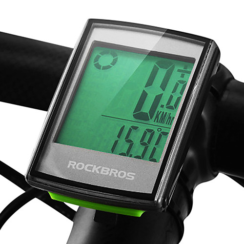 

ROCKBROS BC355 Велокомпьютер Датчик модуляций скорости Датчик частоты пульса Водонепроницаемость Безпроводнлй подсветка Шоссейный велосипед Горный велосипед Велоспорт