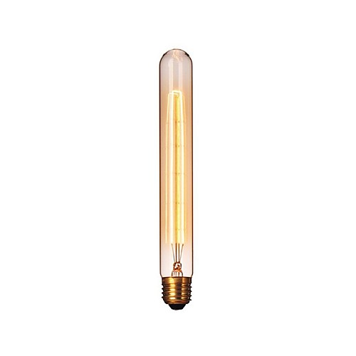 

1шт 25 W E26 / E27 T30 Прозрачный Body Лампа накаливания Vintage Эдисон лампочка 220-240 V