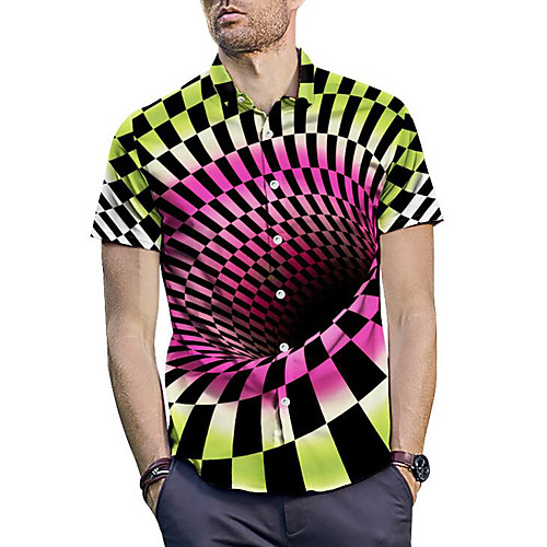 Муж. С принтом Размер ЕС / США - Рубашка Шахматка Цвет радуги L
Муж. С принтом Размер ЕС / США - Рубашка Шахматка Цвет радуги L