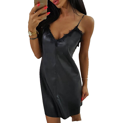 Жен. Уличный стиль Прямое Платье - Однотонный До колена
Жен. Уличный стиль Прямое Платье - Однотонный До колена